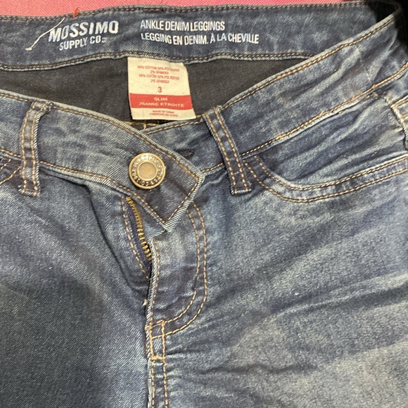 MOSSIMO SUPPLY CO. DENIM JEANS Size 3 - Picture 2 of 3